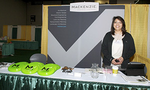 Mackenzie trade show booth